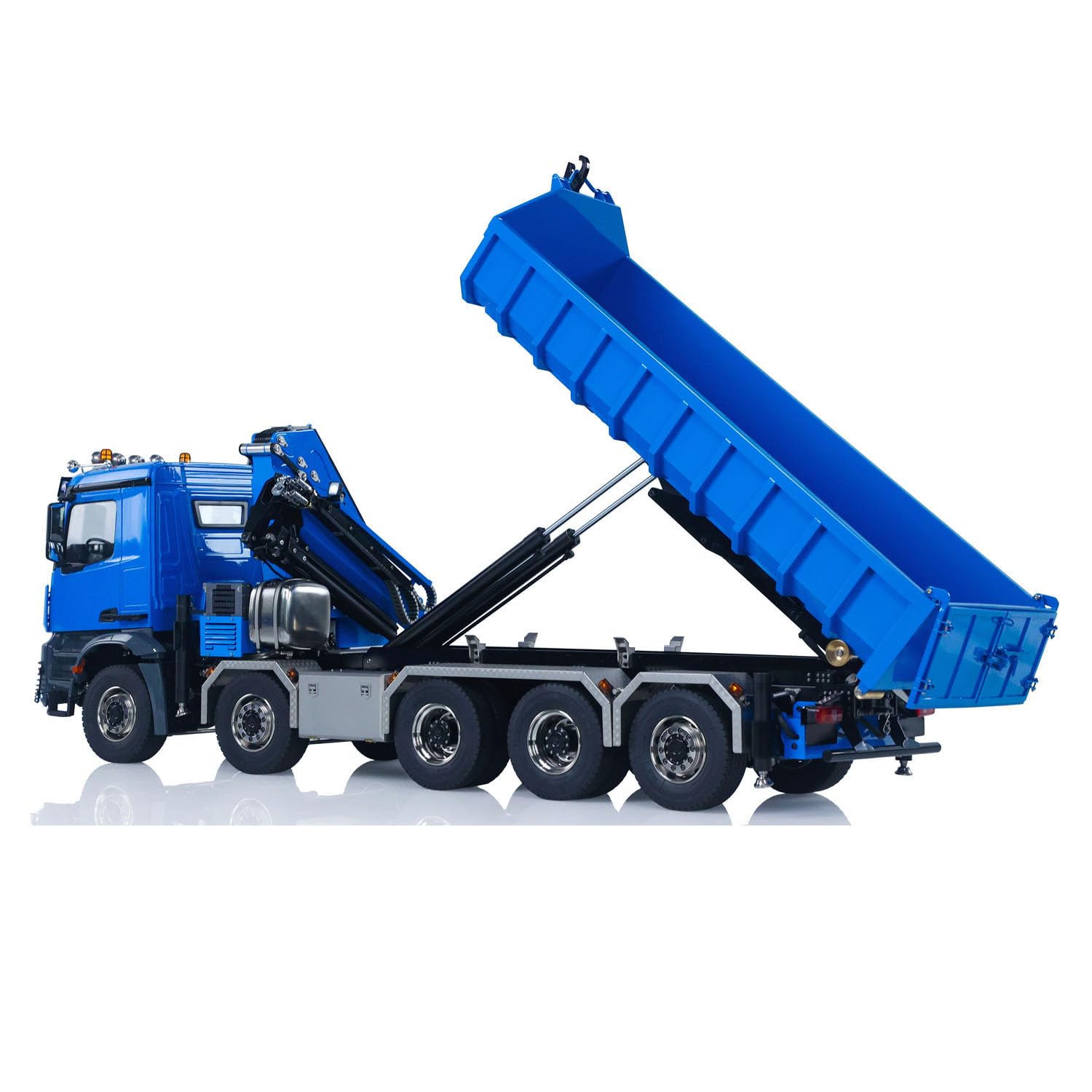 Amazon.com: wheelfun 1/14 RC Hydraulic Dumper Truck 10X10 3-Speed